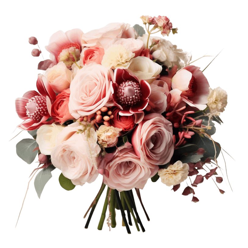 Bloom Harmony Bouquet - الصورة 2