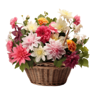 Floral Harmony Basket